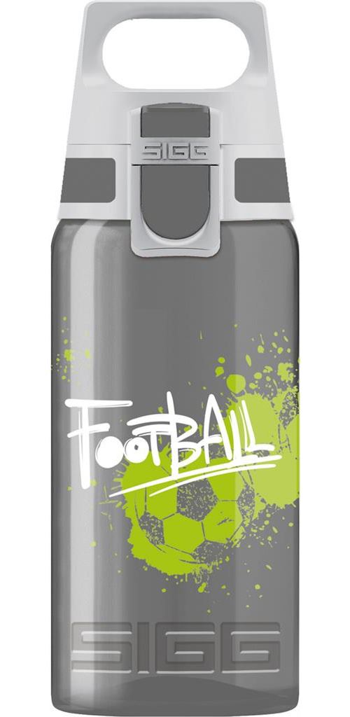 Sigg gobelet à boire Soccer boys 0,5 litre polypropylène gris