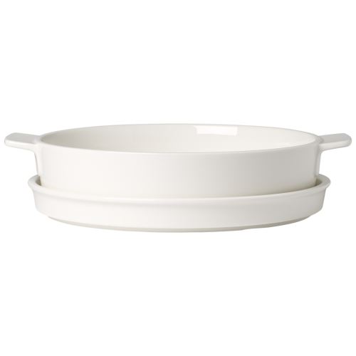 Villeroy & Boch - Clever Cooking plat à four rond avec couvercle, 24 cm
