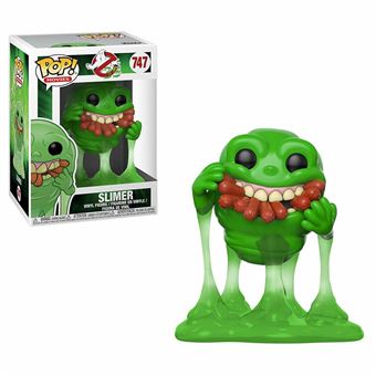Figurine Funko Pop Gostbusters Slimer avec un Hot Dog
