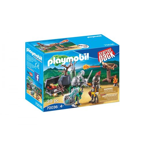 Playmobil Knights Les Chevaliers 70036 Starterpack Duel De Chevaliers