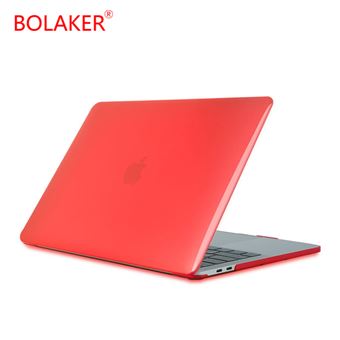 Coque de protection BOLAKER PC mate pour MacBook Air 13 2018/2019/2020 -  violet