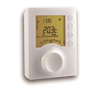 Thermostat électronique digital hebdomadaire 2 fils pour tout type de  chauffage - Voltman