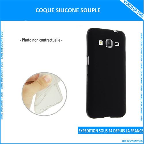 Case IT Flexi - Achterzijde behuizing voor mobiele telefoon - thermoplastic polyurethaan (TPU) - zwart - voor Apple iPhone 6