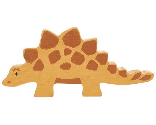 Tender Leaf Toys dino stegosaurus 13 cm bois orange