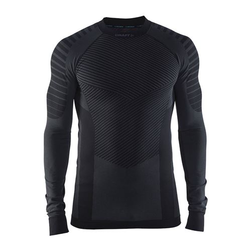 T-Shirt Active Intensity Manches Longues Noir/Granite XL