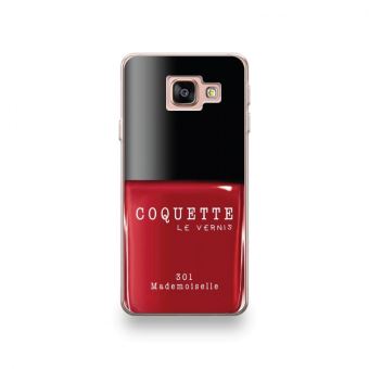 coque galaxy a8 2018 rouge