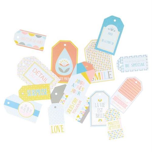 15 étiquettes pastel scandinaves ScandiSweet