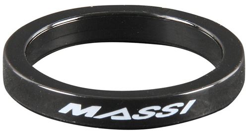 Massi Direction Massi Head Set Spacer 1 1/8 Inches Black 5 Mm 4 Units 1 1 / 8 Inches / 5 mm