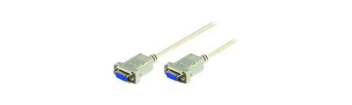 Eet Nordic Microconnect - Câble Série - Db-9 (F) Pour Db-9 (F) - 2 M