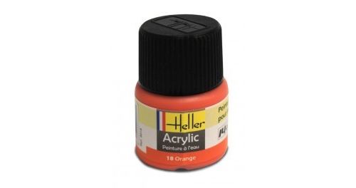 Heller Orange Peinture Acrylique 9018 - Image 3