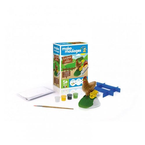 Kit de moulage ma poule et ses poussins