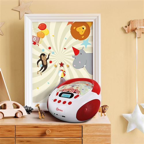 6 43 Sur Lecteur Cd Mp3 Circus Enfant Avec Port Usb Metronic Radio Achat Prix Fnac 6 43 Sur Lecteur Cd Mp3 Circus Enfant Avec Port Usb Metronic Radio Achat Prix Fnac