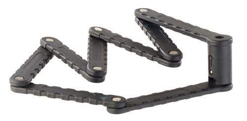 Antivol pliable en acier avec étui - 97 cm