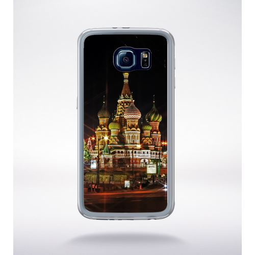 Coque Moscou Compatible Samsung Galaxy S6 Transparent