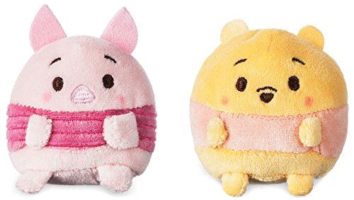 Disney Store Japan, jouet en peluche Disney (mini) Winnie l'Ourson et son Porcinet, TSUM TSUM