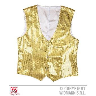 Generisch Mode Homme Printemps Et Décontracté Sans Manches Imprimé Pull Bottom Chemise Avec Col En V Débardeur Paillettes, Bleu, S