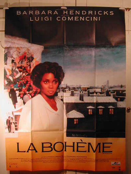 Bohème La - affiche pliée - 116x158 cm - AFFICHE / POSTER