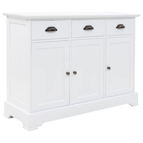 Chunhe Buffet avec 3 portes MDF et Bois de pin 105 x 35 x 77,5 cm AB245754