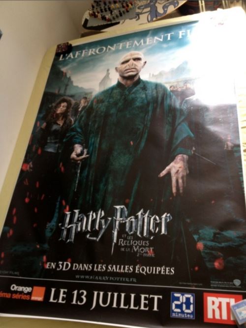 Harry POTTER et les Reliques De La Mort - 120x175 cm - AFFICHE / POSTER