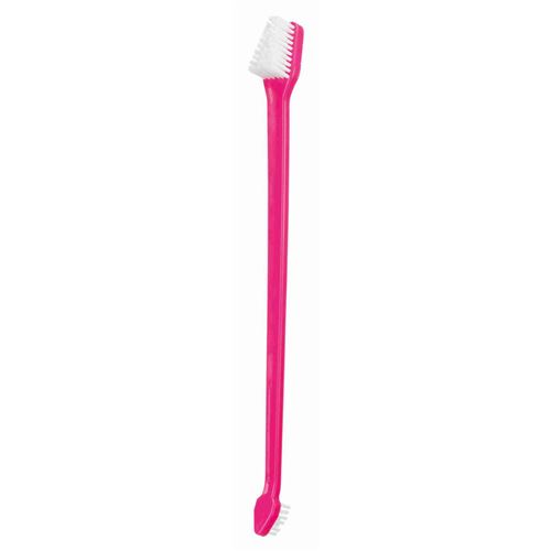 Trixie Brosses &agrave; dents doubles en plastique de 23 cm 4 unit&eacute;s