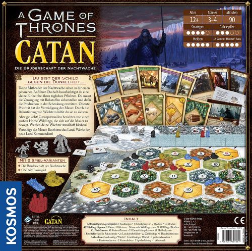 Kosmos Catan 694081 &ndash; A Game of Thrones Jeu de strat&eacute;gie