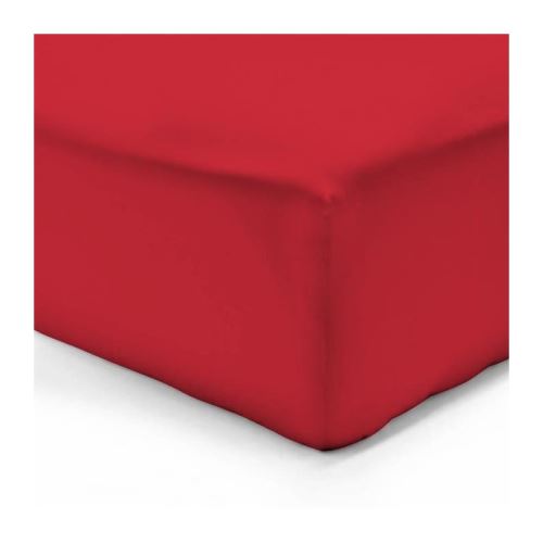 VISION Drap housse 200x200cm ROUGE