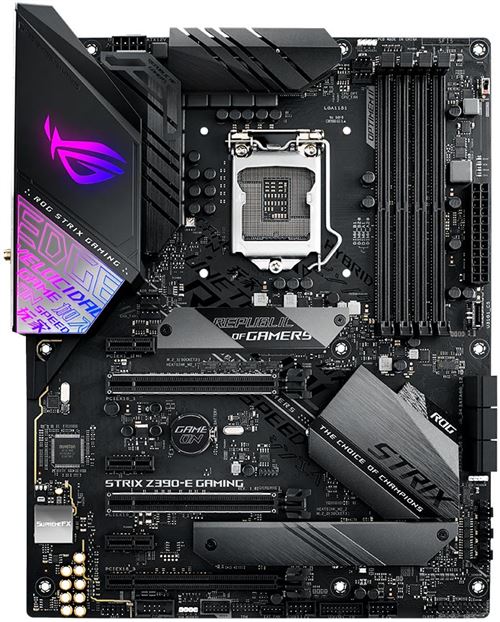 ASUS ROG STRIX Z390-E GAMING carte mère LGA 1151 (Emplacement H4) ATX Intel Z390