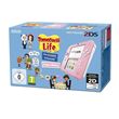 Console Nintendo 2DS Rose et Blanche + Tomodachi Life Edition Spéciale