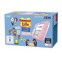 Console Nintendo 2DS Rose et Blanche + Tomodachi Life Edition Spéciale