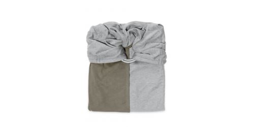 Petite Écharpe Sans Noeud Jpmbb - Gris Chiné Olive