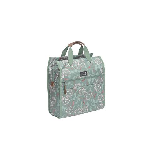 Sacoche velo porte bagage newlooxs zarah lilly vert - 18 litres - 350x320x160mm