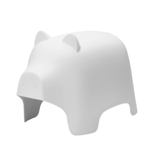 SoBuy® KMB14-W Tabouret Enfant Design Pouf pour Enfant Tabouret de Siège Chaise pour Enfants Siège Garçons et Filles Cochonnet Blanc