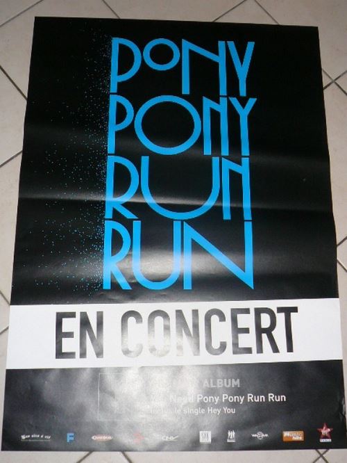 Pony Pony Run Run - 70x100 cm - AFFICHE / POSTER