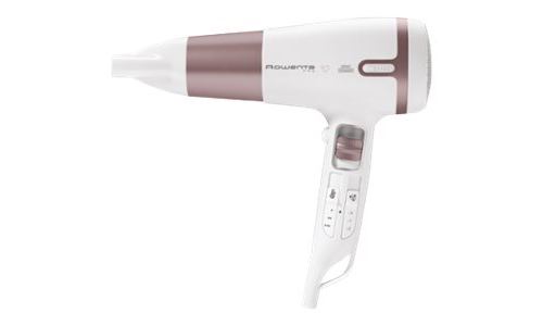Rowenta Premium Care Pro CV7460F0 - Sèche-cheveux - métal rose / blanc