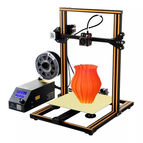 Imprimante 3D Creality 3D® Pro 300*300*400mm DIY Haute Précision,l'orange