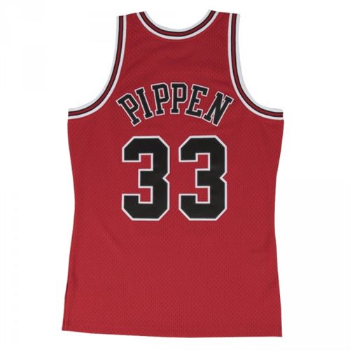 Maillot NBA swingman Scottie Pippen Chicago Bulls Hardwood Classics Mitchell & ness Rouge taille S