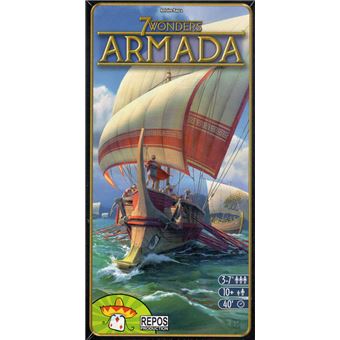 Jeu de stratégie Asmodée 7 Wonders - 6 - Armada (Extension)