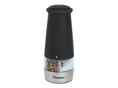 Bestron Elektrische peper- en zoutmolen zwart APS532Z