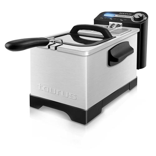Taurus Multicolore Friteuse Professionnel 3L 2100W Inox - Neuf - Image 3