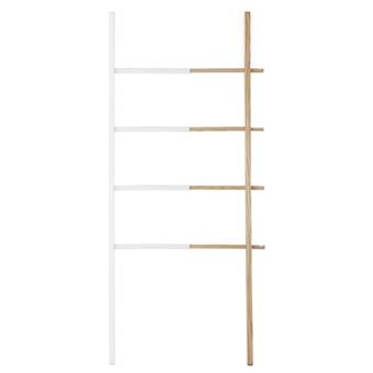 Umbra Porte Serviette Echelle Extensible Blanc Naturel