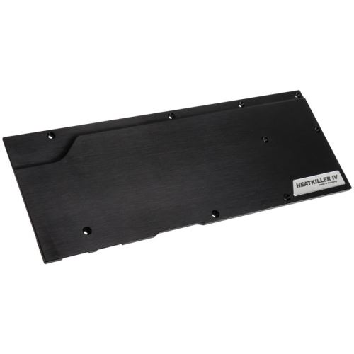 watercool watercool heatkiller iv ebc backplate fur gtx 1080 und 1070 noir