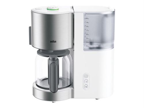 Braun IDCollection KF 5120 WH - Cafetière - 10 tasses - blanc