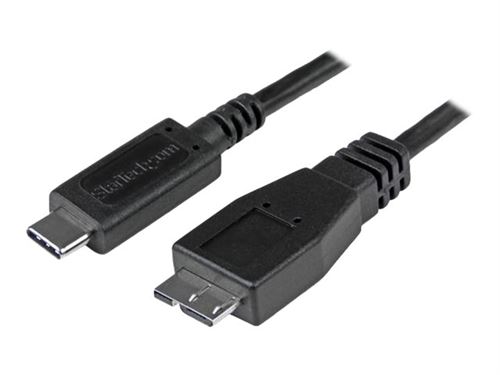 startech 4 port usbc hub 2x usb-a + 2x usb-c noir