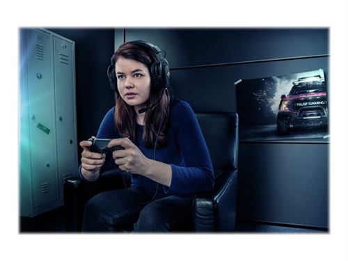 Trust Gaming GXT 414 Zamak Premium - Koptelefoon - over oor - met bekabeling - 3,5 mm-stekker