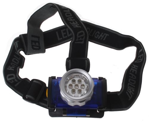 Dunlop Projecteur LED batterie 4 x 7 cm bleu / noir