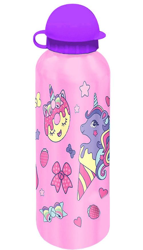 Kids Licensing gourde Cupcakes junior 500 ml aluminium rose