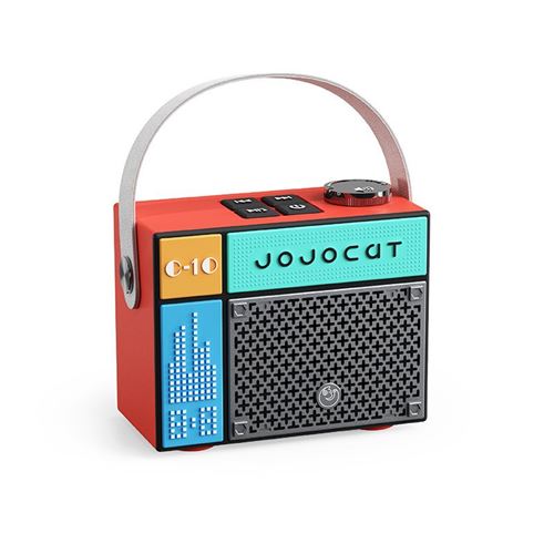 GENERIQUE - Enceinte portable - C10 - Bluetooth - Rouge - Image 2
