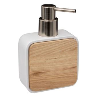 FIVE Simply Smart - Distributeur de Savon Design "Natureo" 14cm Blanc - 1