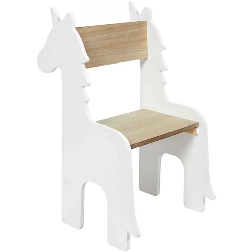 The Home Deco Kids - Chaise enfant en bois Animal Licorne