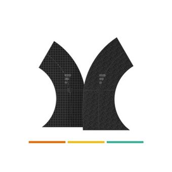 Filtre à Charbon Actif FAC FC12 – Compatible Bosch DHZ24000, Siemens LZ24000, Whirlpool AMC859, Elica Type 10 – Dimensions 26.5 X 15 X 4.2 Cm – Haute Performance – Fabrication Italie